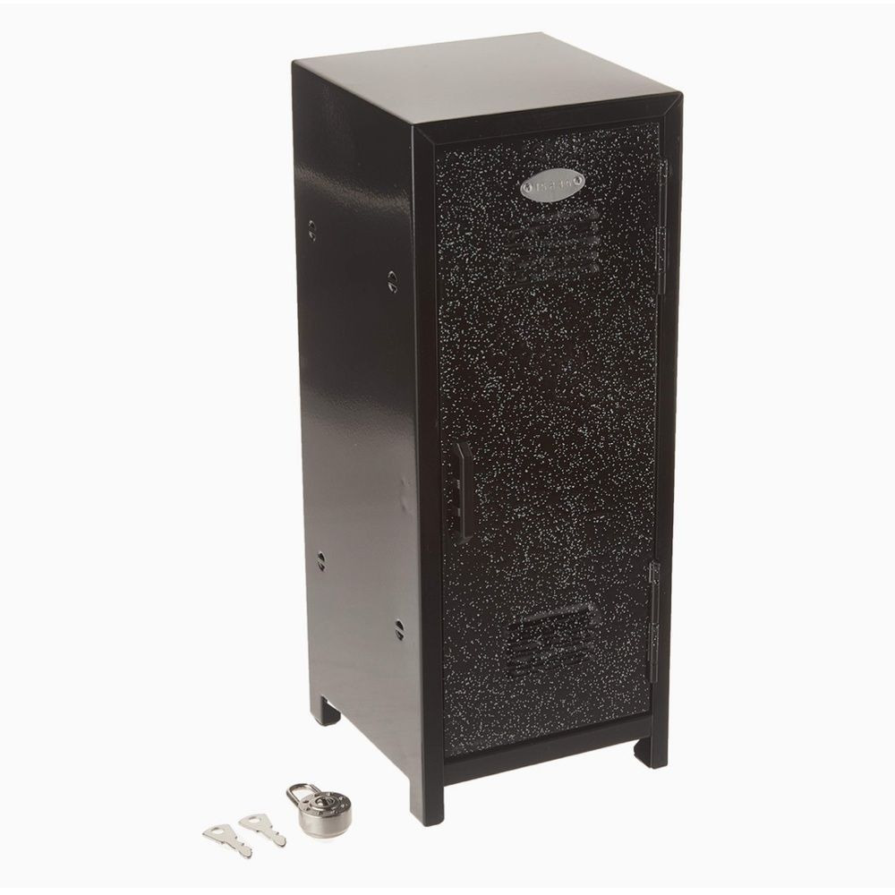 NWT Wool + Pepper Co. Mini Metal Locker - Black
